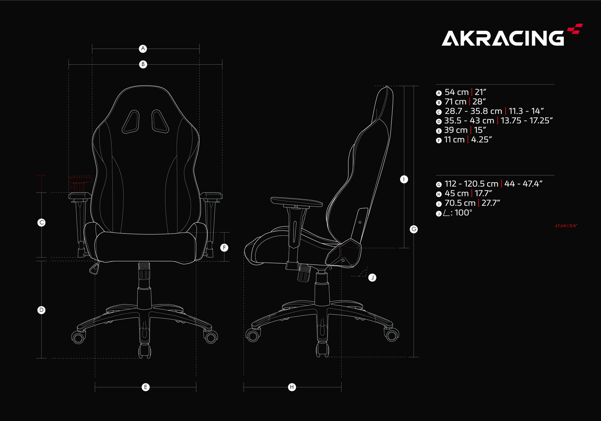 AKRacing AKRacing Gaming Footrest (Grey) AK-FOOTREST-GY-NA B&H